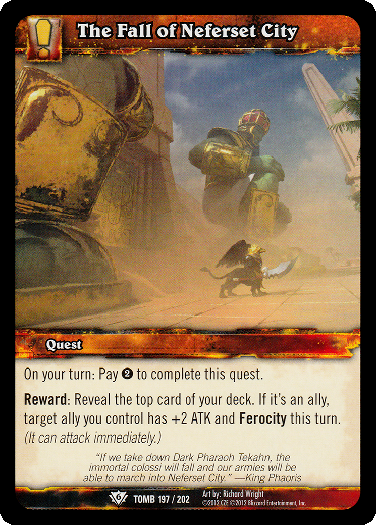 The Fall of Neferset City