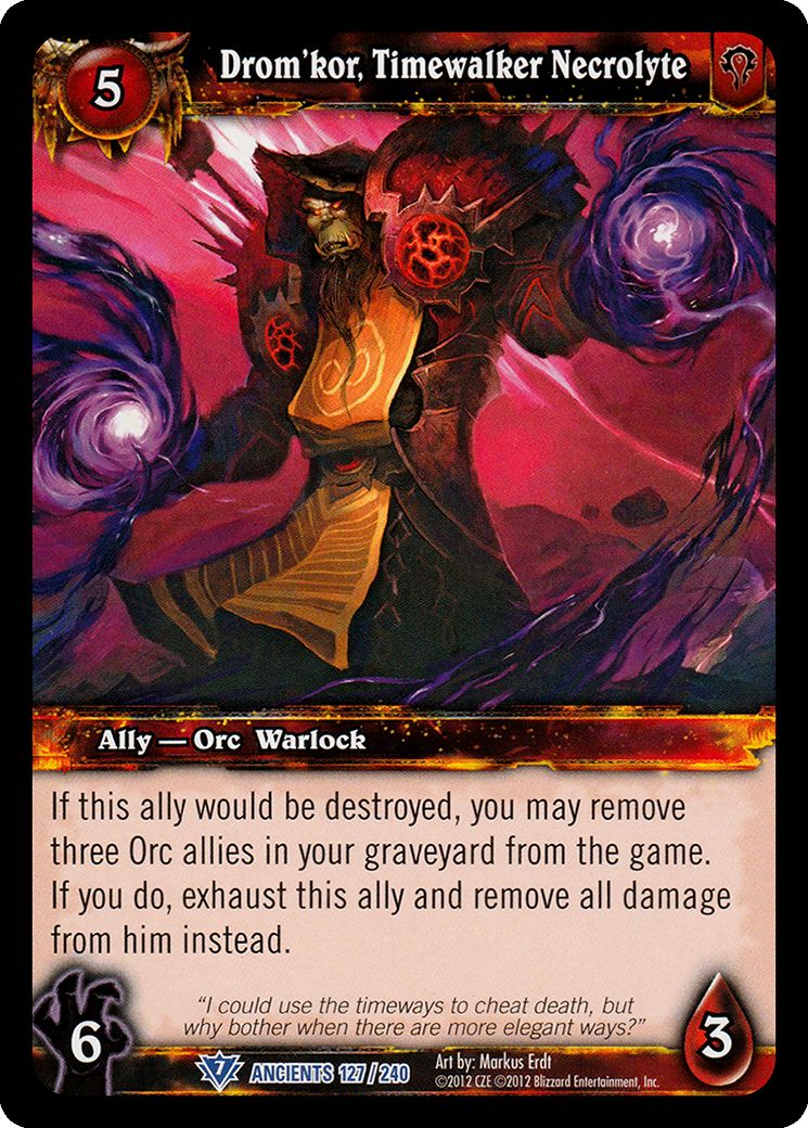 Drom'kor, Timewalker Necrolyte