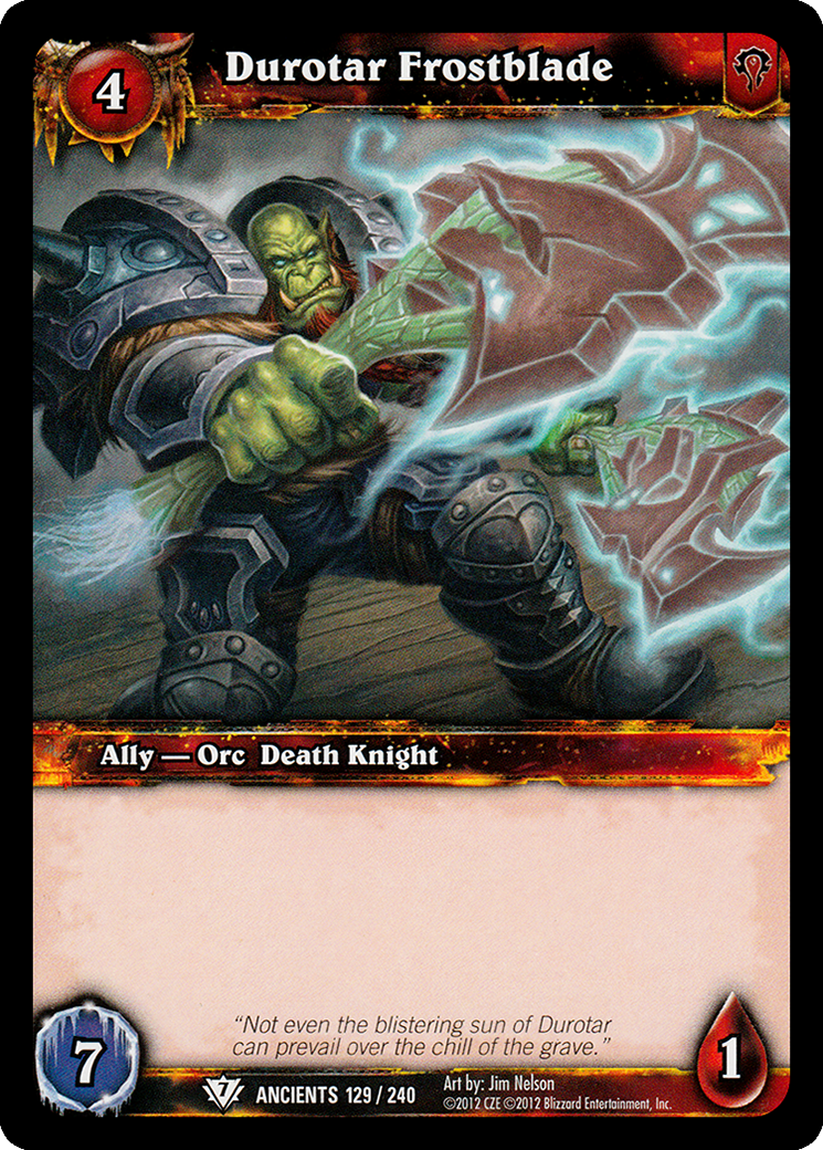 Durotar Frostblade