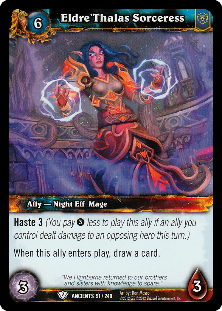 Eldre'Thalas Sorceress