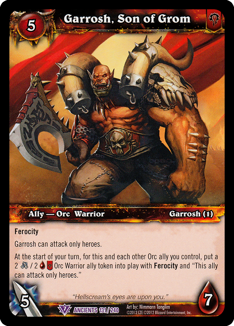 Garrosh, Son of Grom