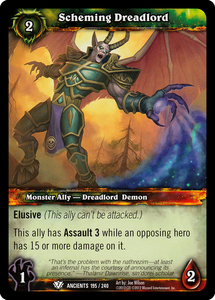 Scheming Dreadlord