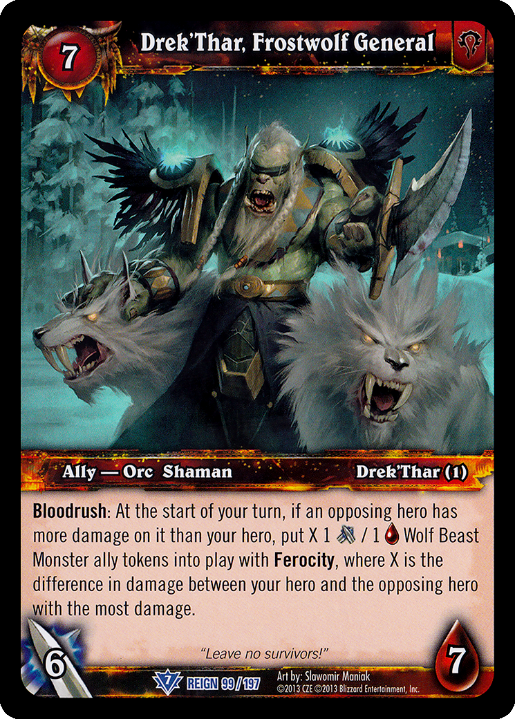 德雷克塔尔，霜狼将军