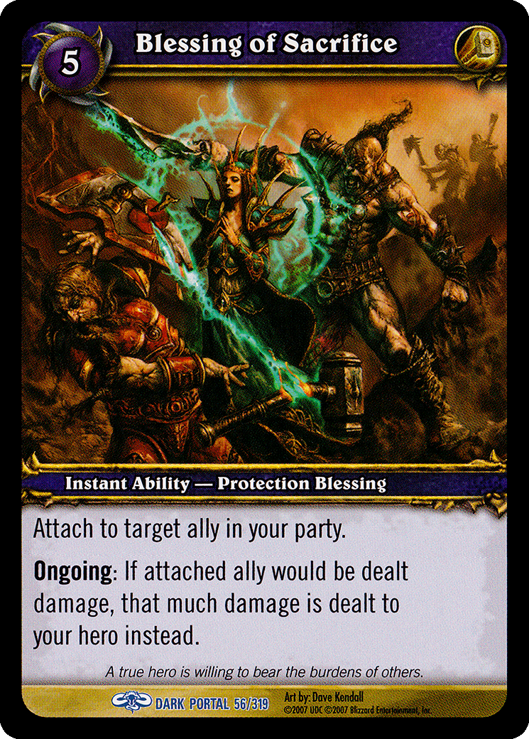 Blessing of Sacrifice