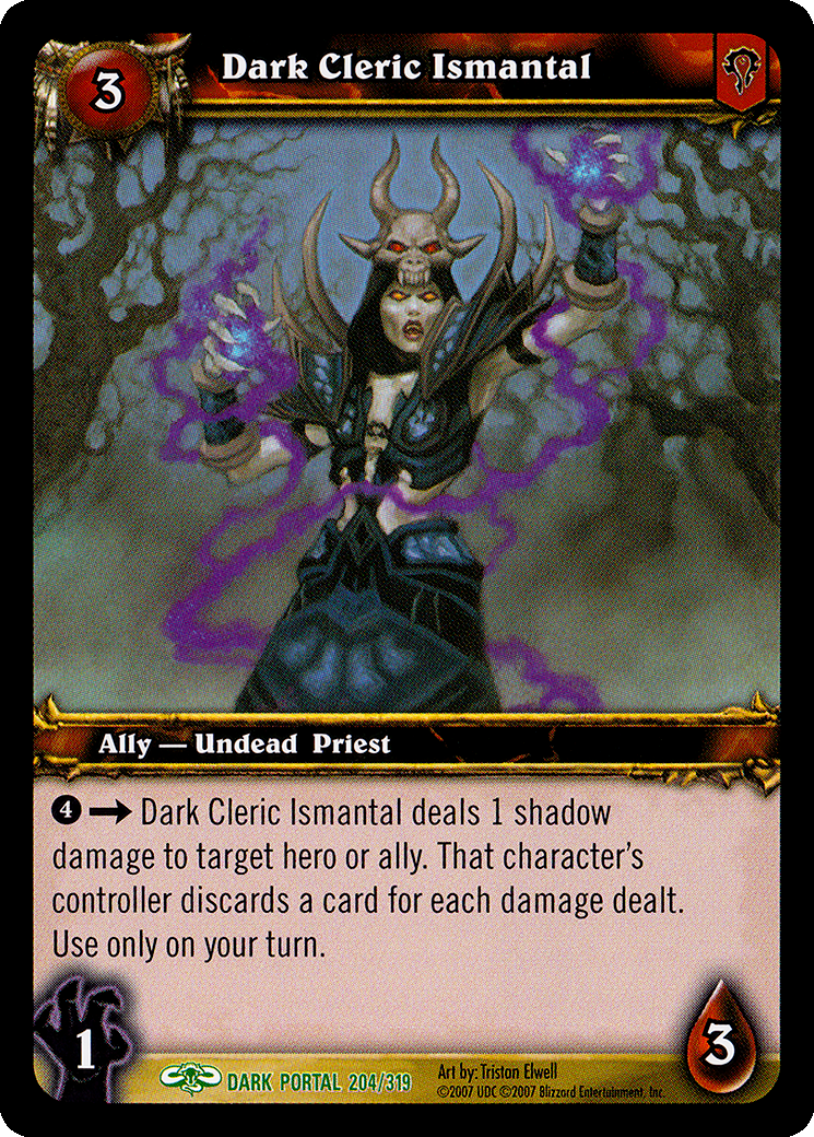 Dark Cleric Ismantal