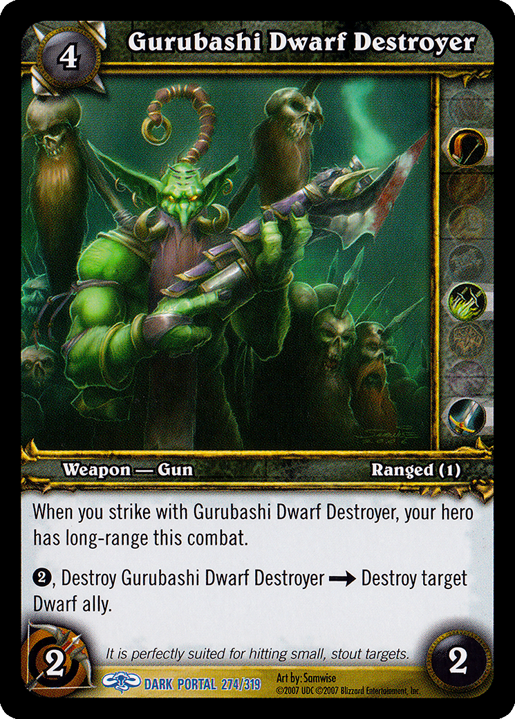Gurubashi Dwarf Destroyer