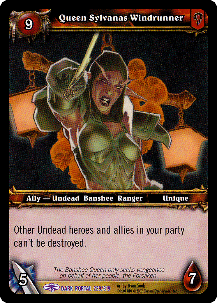 风行者希尔瓦娜斯女王