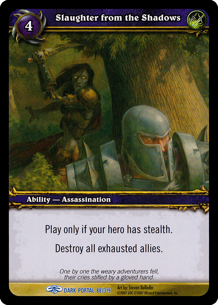 Slaughter from the Shadows
