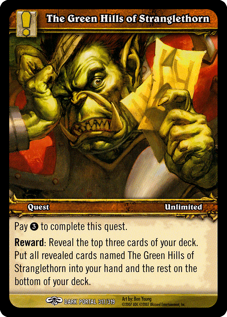 The Green Hills of Stranglethorn