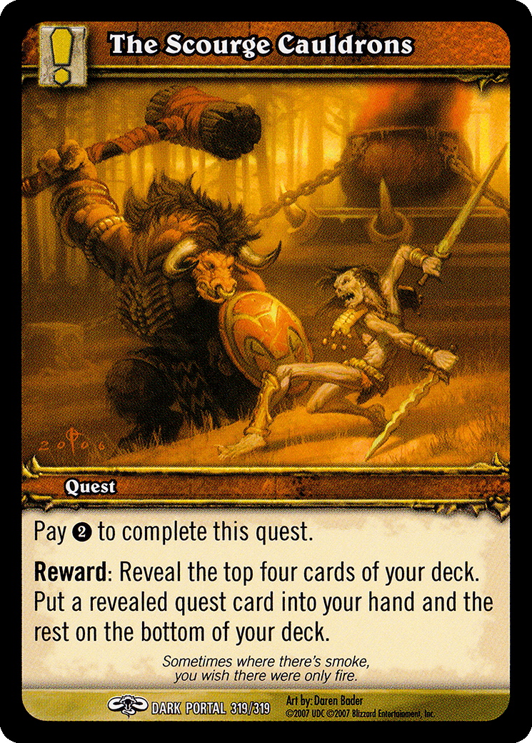 The Scourge Cauldrons