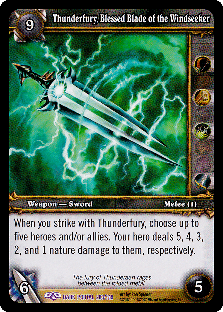 雷霆之怒，逐风者祝福之剑