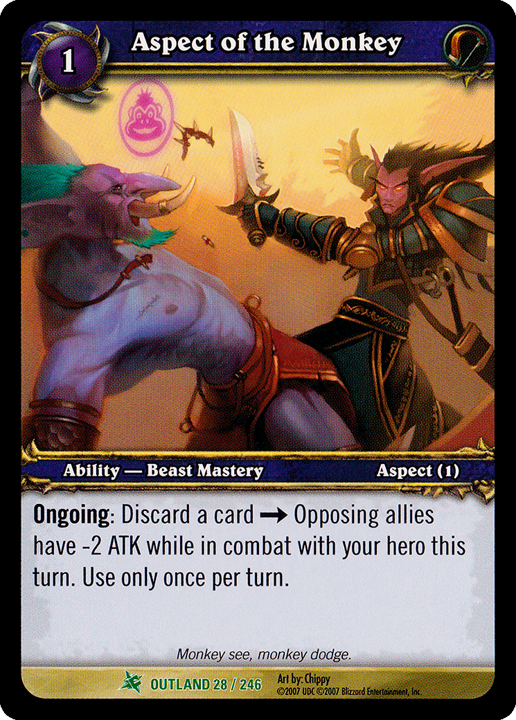 Aspect of the Monkey