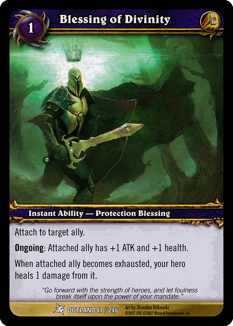 Blessing of Divinity