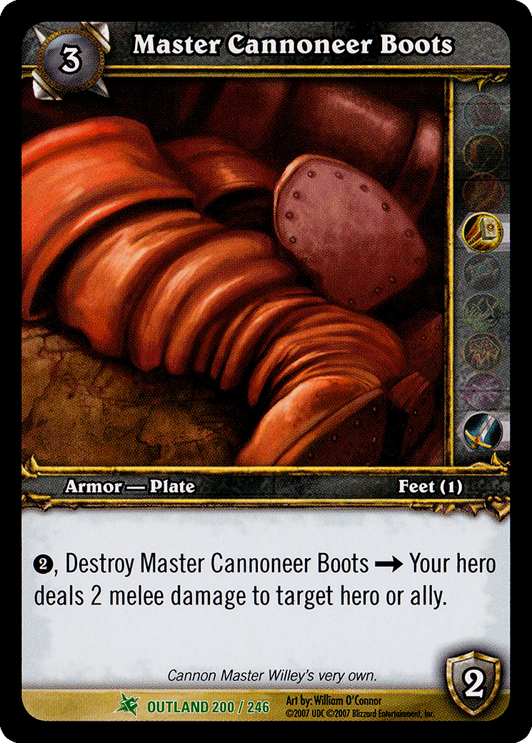 Master Cannoneer Boots