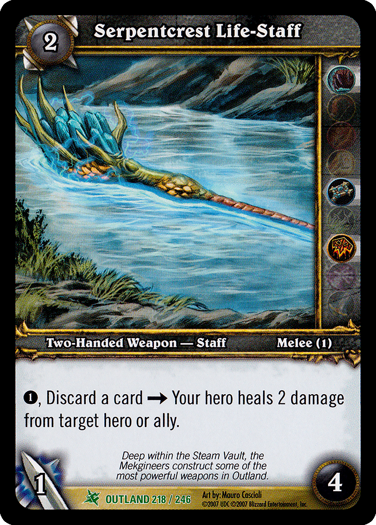 Serpentcrest Life-Staff