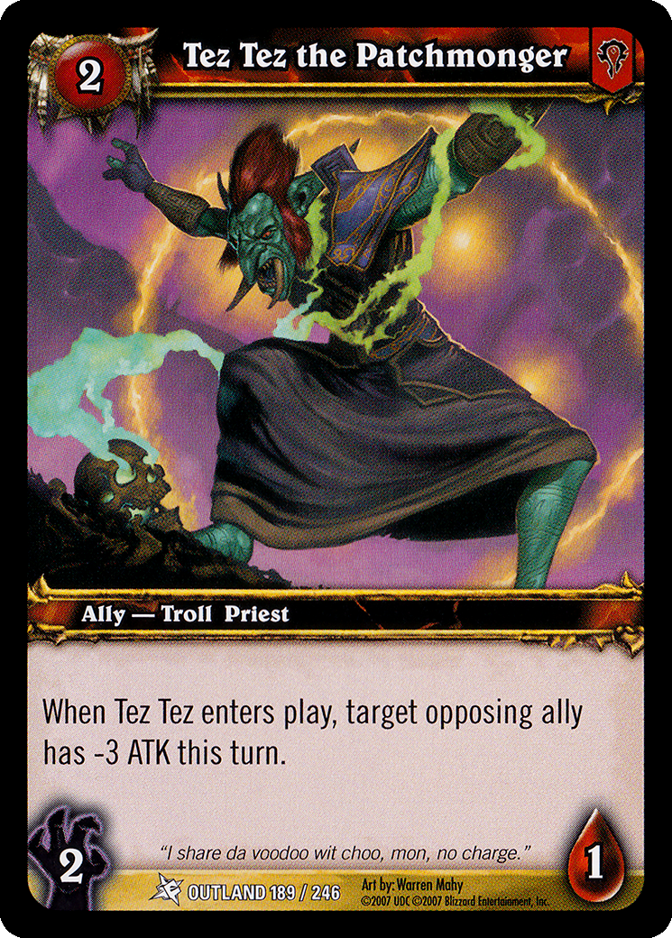 Tez Tez the Patchmonger