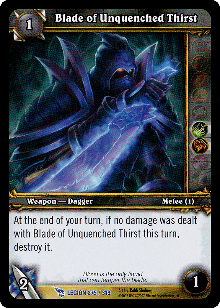 Blade of Unquenched Thirst