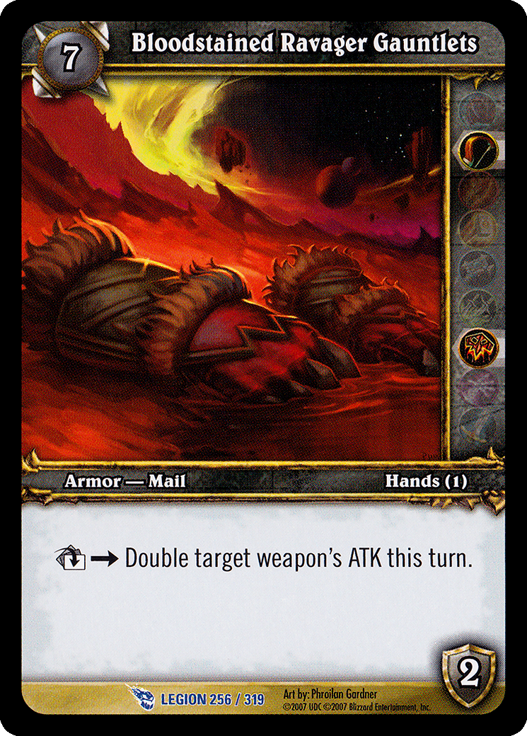 Bloodstained Ravager Gauntlets