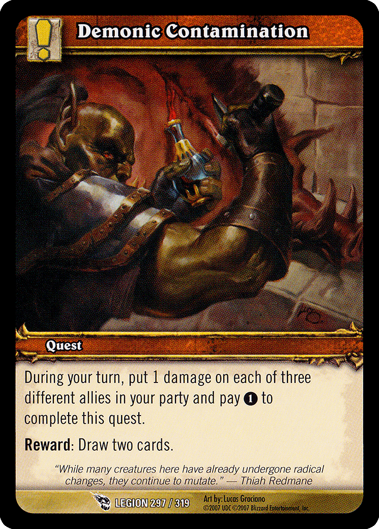 Demonic Contamination