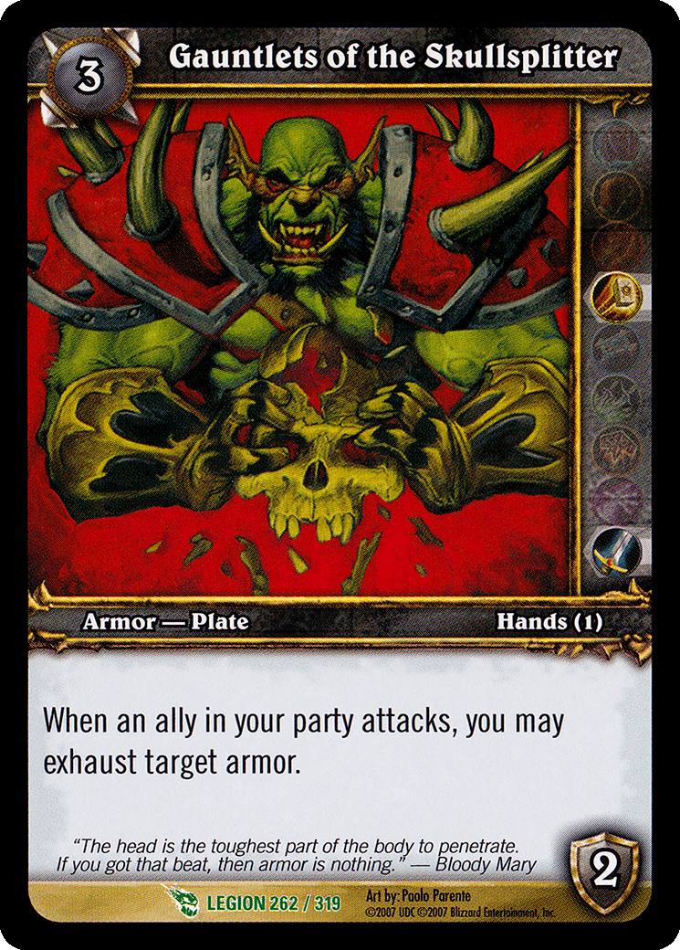 Gauntlets of the Skullsplitter