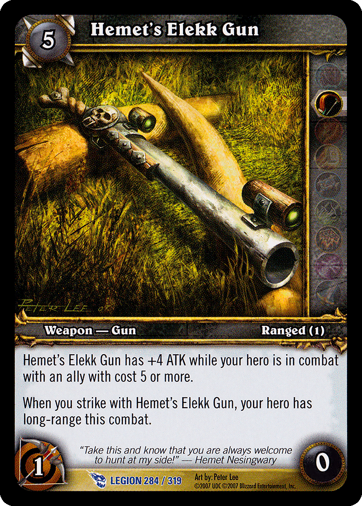 Hemet's Elekk Gun