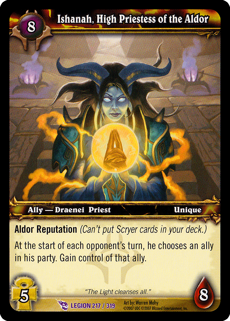 Ishanah, High Priestess of the Aldor