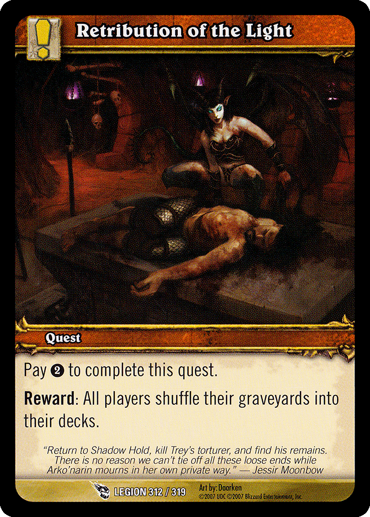 Retribution of the Light