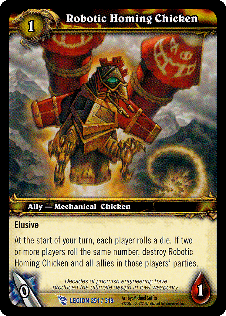 Robotic Homing Chicken