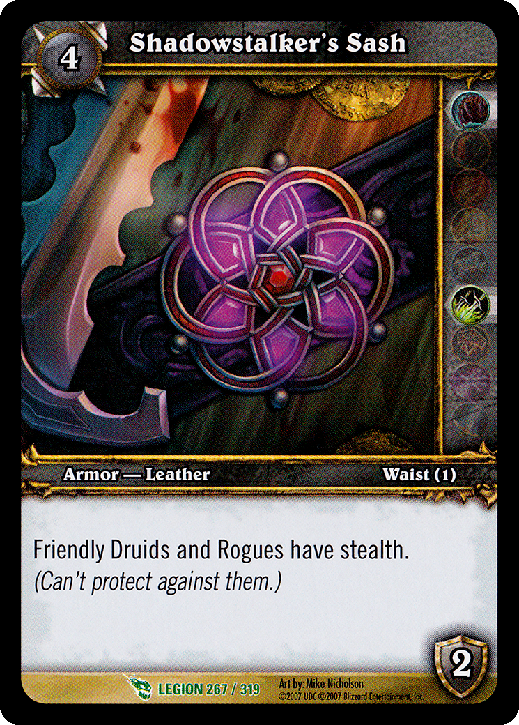 Shadowstalker's Sash