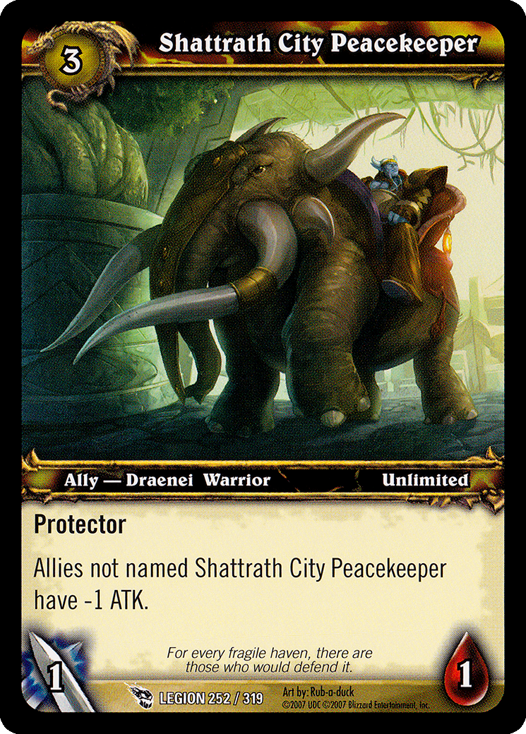 Shattrath City Peacekeeper