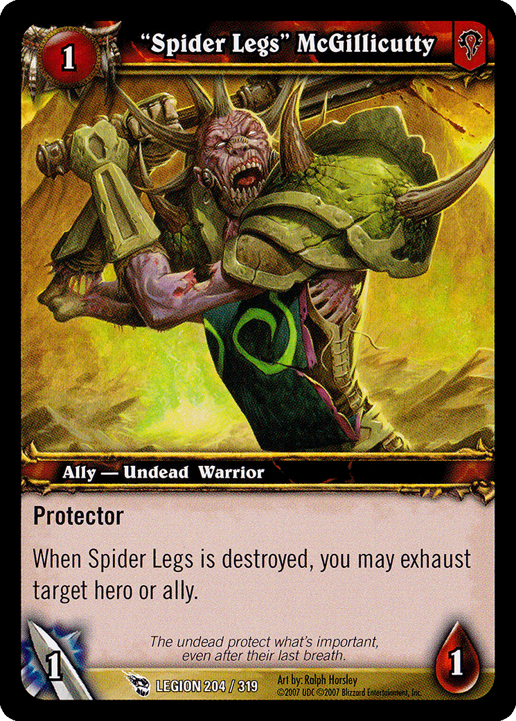 Spider Legs McGillicutty