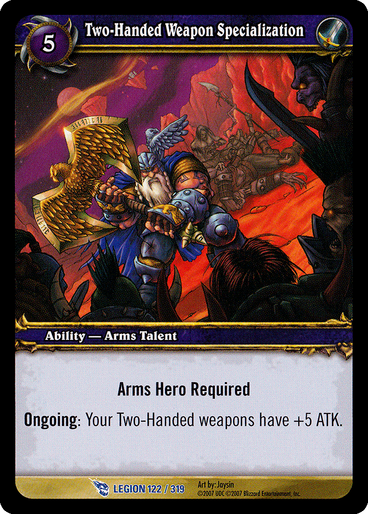 Two-Handed Weapon Specialization