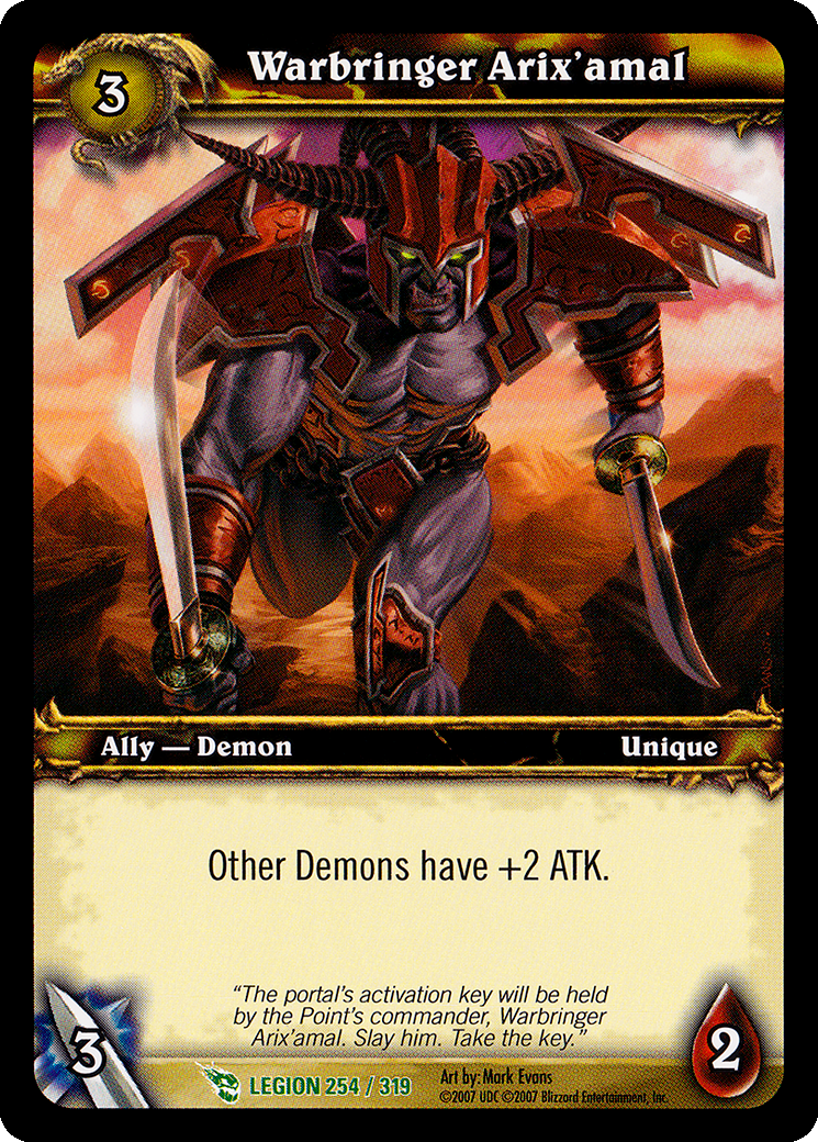 Warbringer Arix'amal