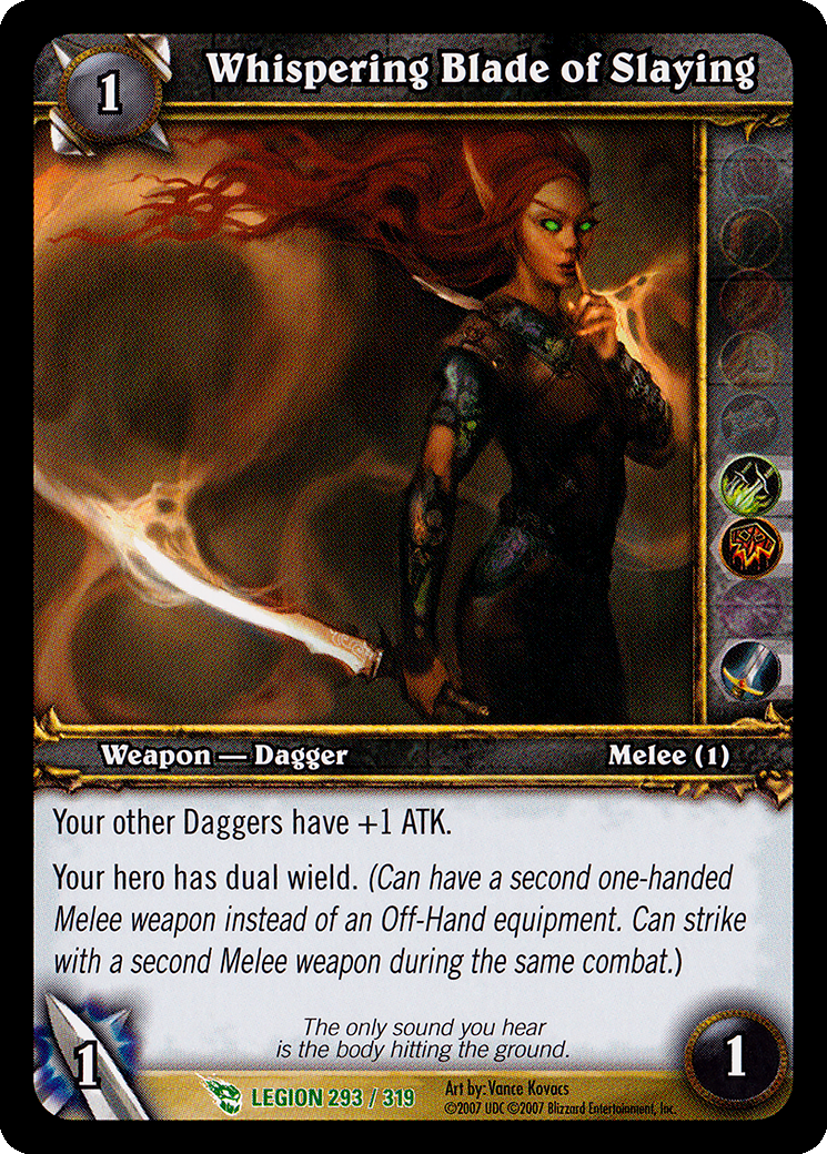 Whispering Blade of Slaying