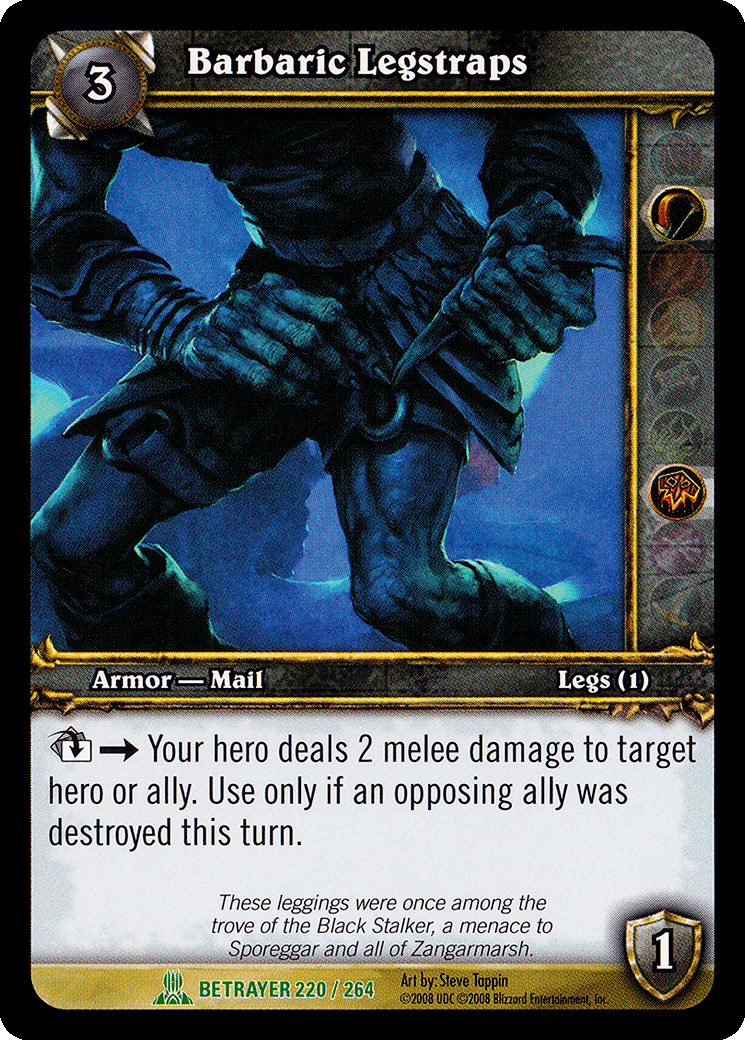 Barbaric Legstraps