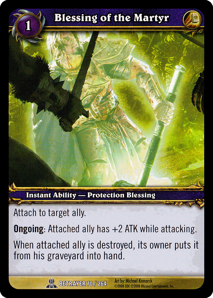 Blessing of the Martyr