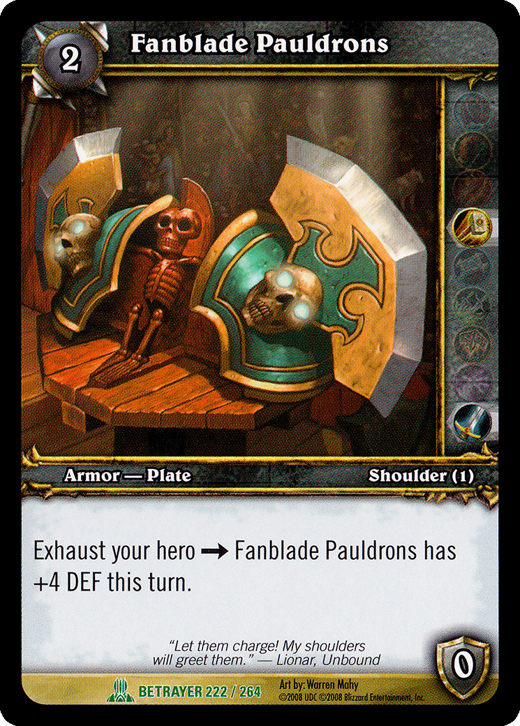Fanblade Pauldrons