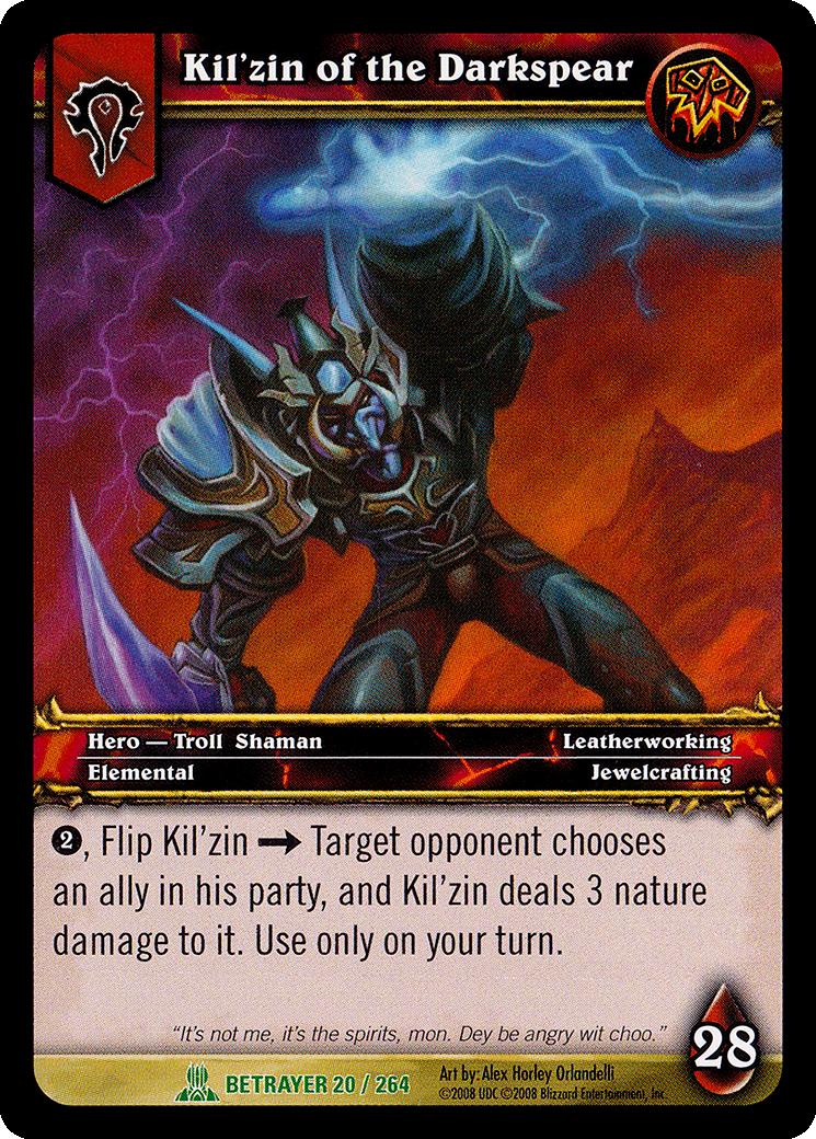 Kil'zin of the Darkspear