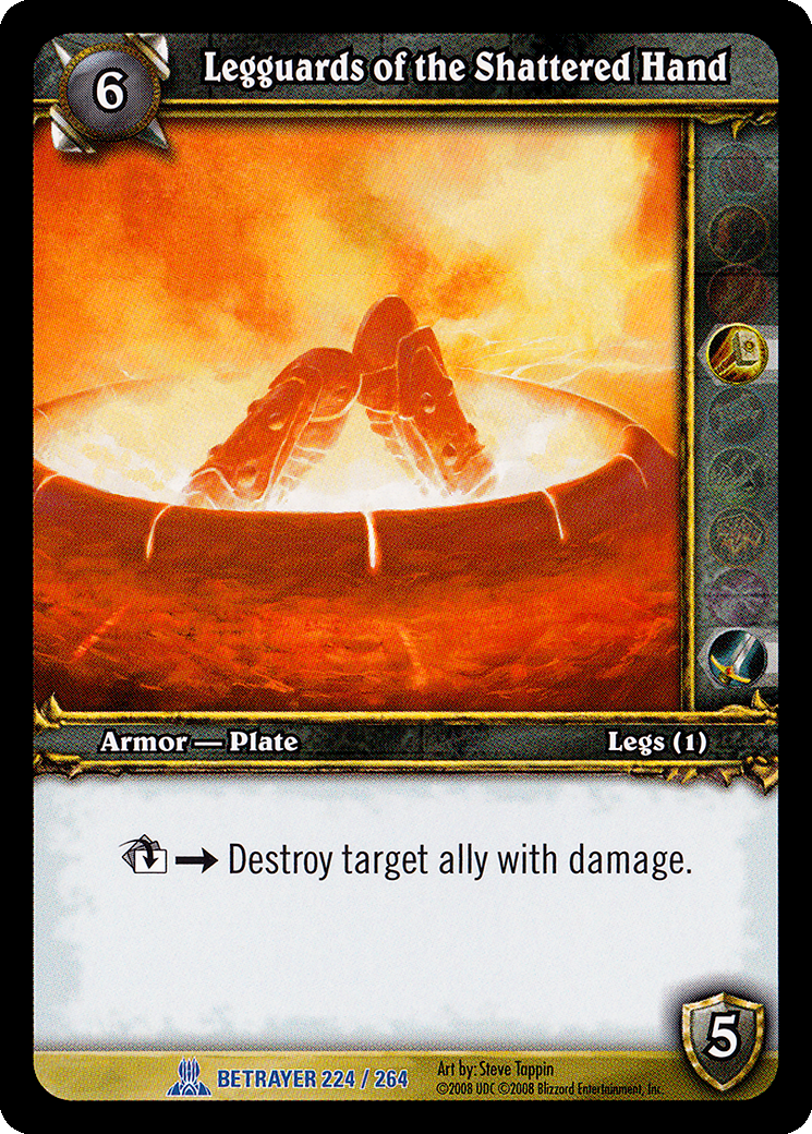 Legguards of the Shattered Hand