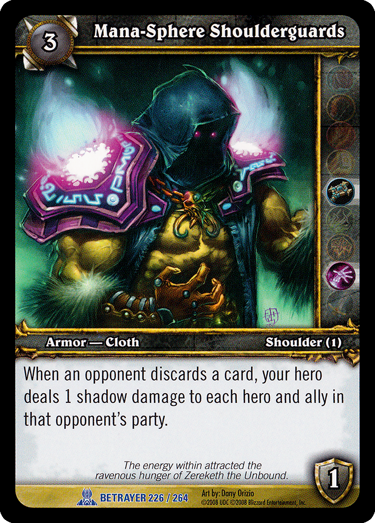 Mana-Sphere Shoulderguards