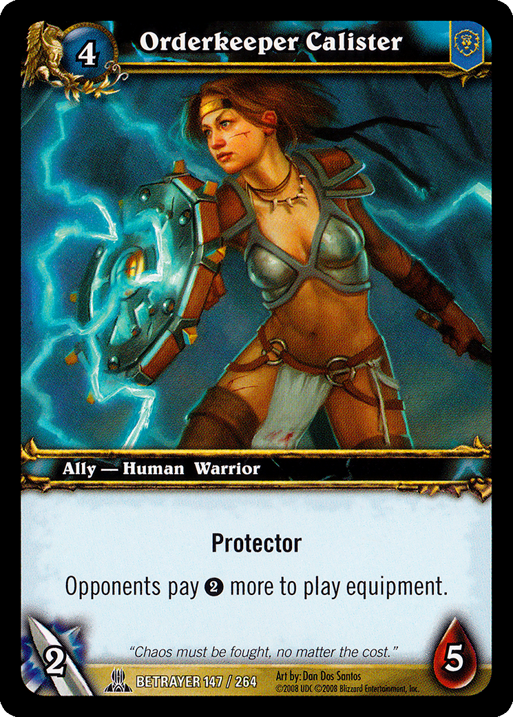 Orderkeeper Calister