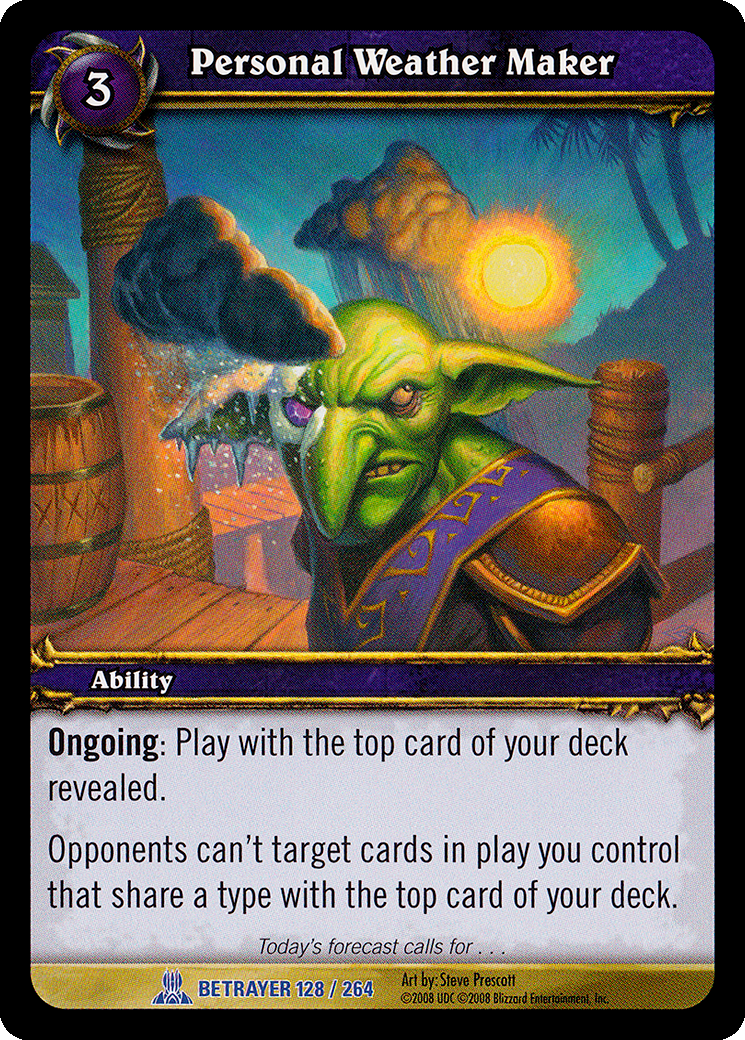 Personal Weather Maker