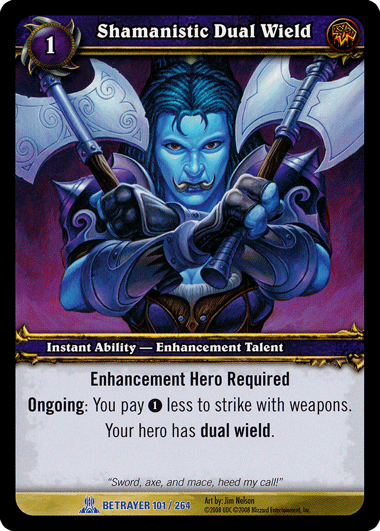 Shamanistic Dual Wield