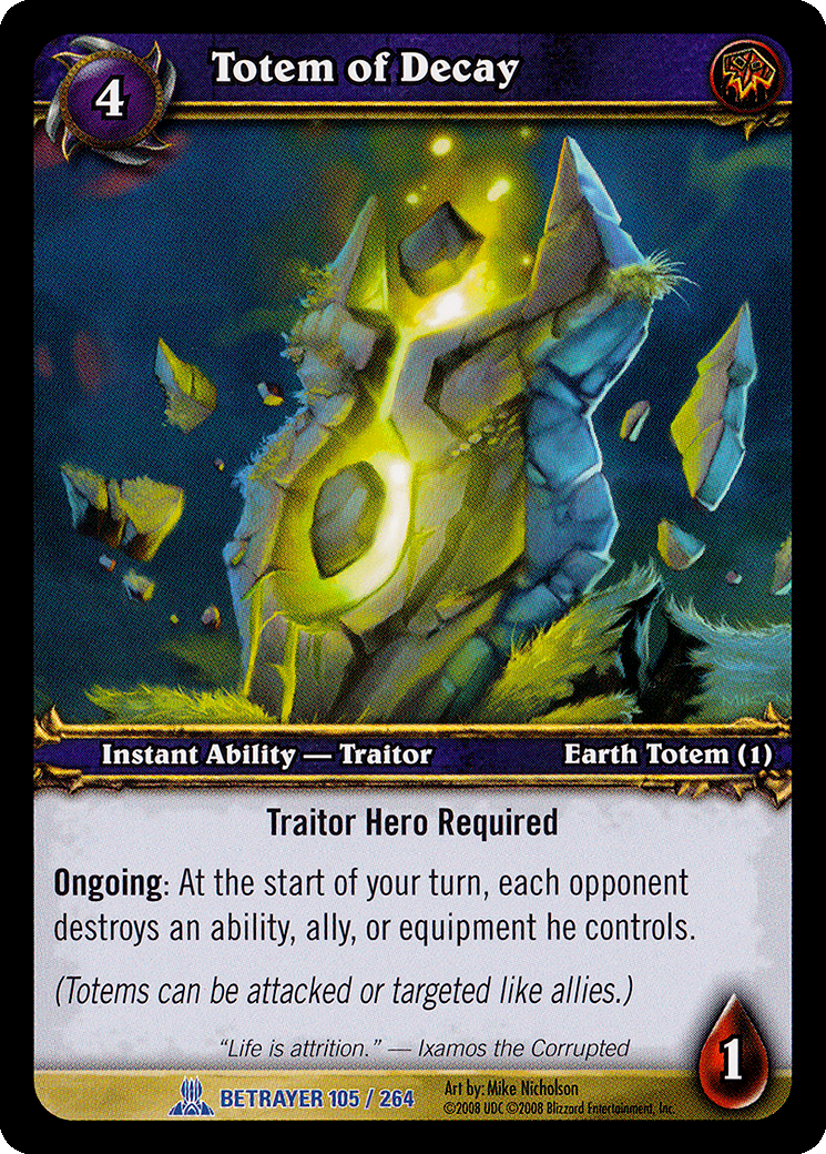 Totem of Decay