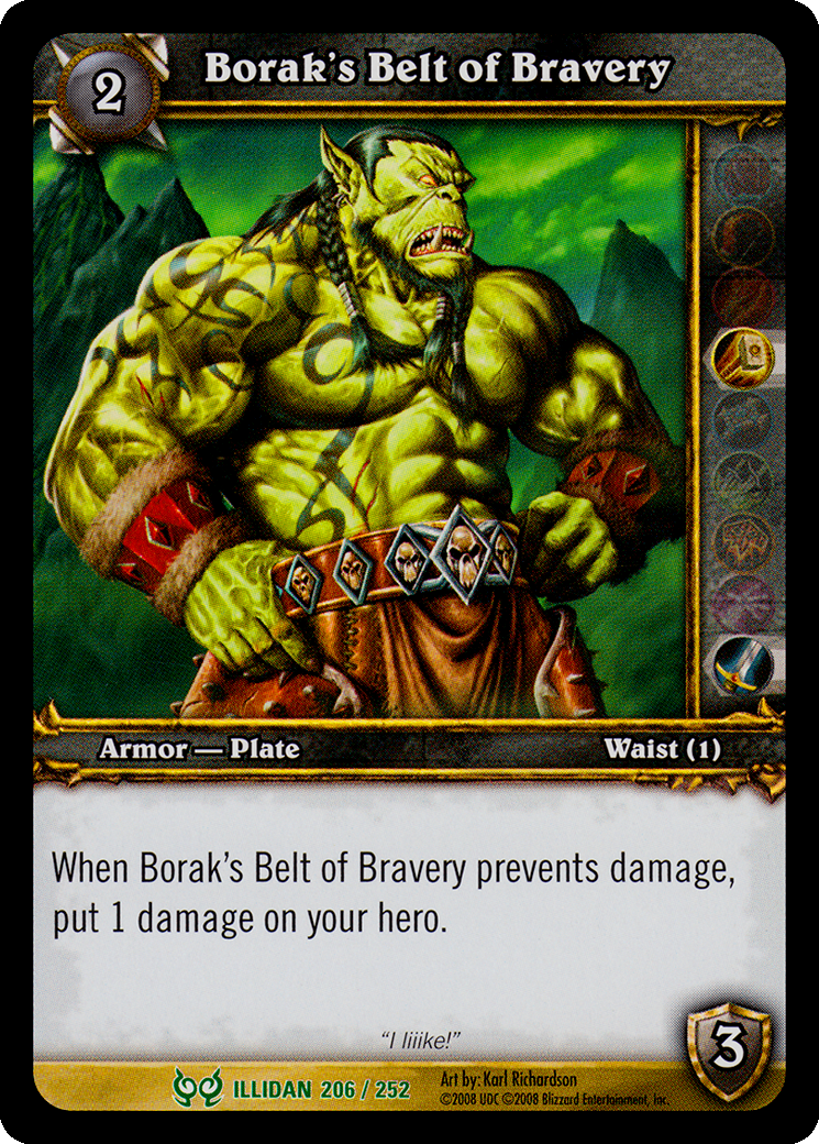 Borak's Belt of Bravery