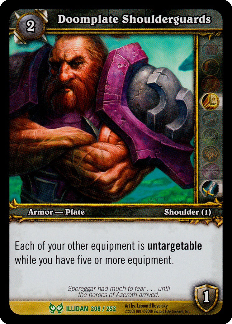 Doomplate Shoulderguards