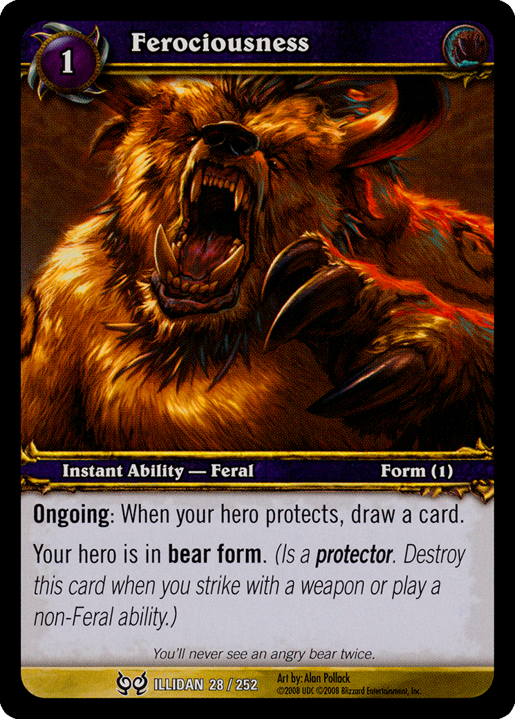 Ferociousness