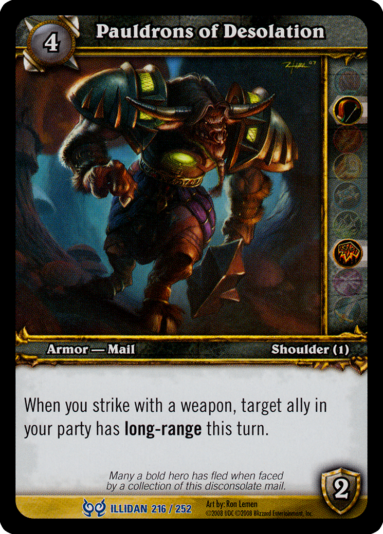 Pauldrons of Desolation