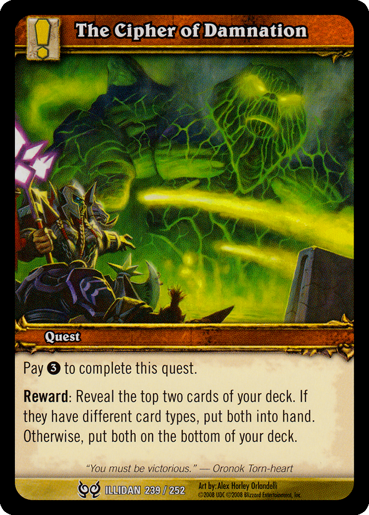 The Cipher of Damnation