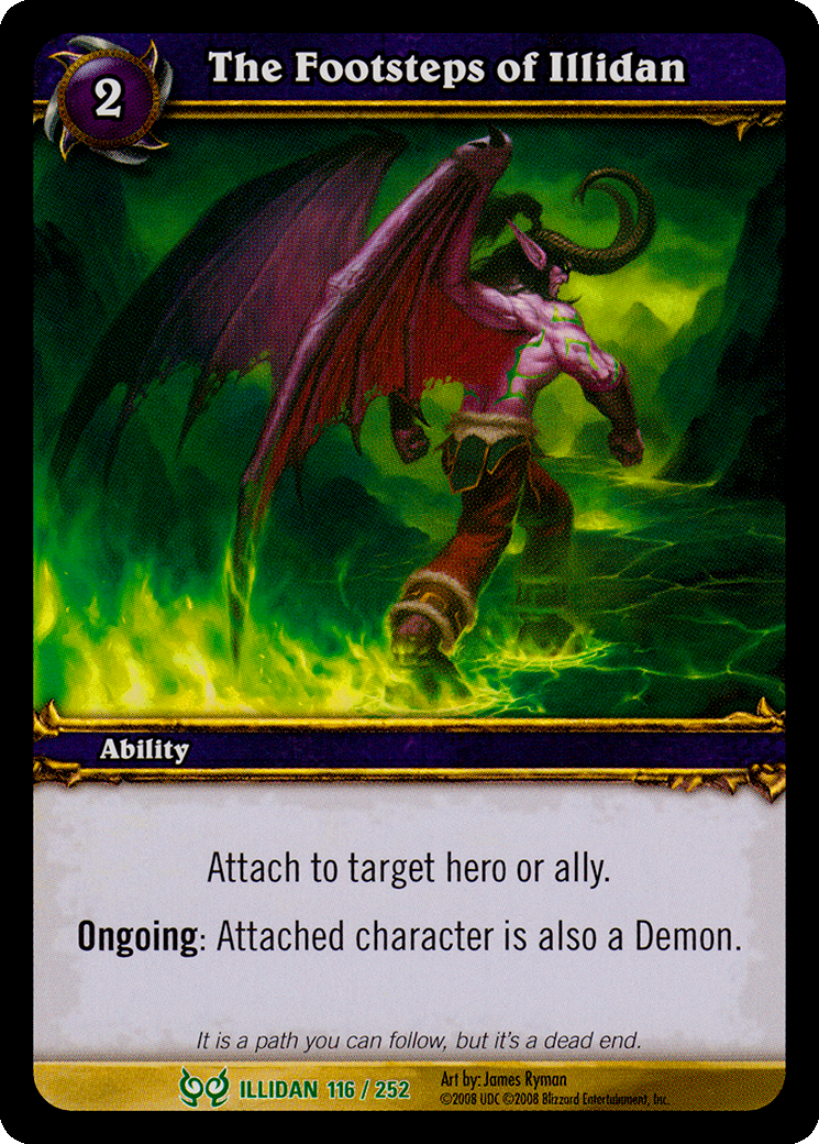 The Footsteps of Illidan